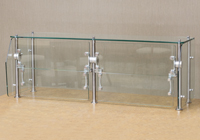 Multi-Use Sleek Shield™<br>with Glass Top