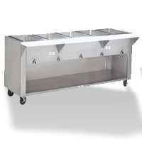 Gas Hot Food Table with Open Base