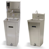 Pedestal Base Hand Sinks