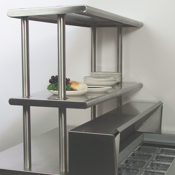 Advance Tabco Table Mounted Adjustable Shelving With 6" Offset