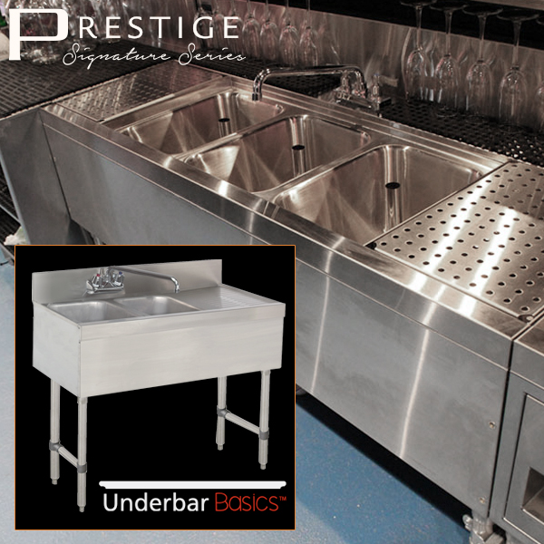 Advance Tabco Underbar Sinks