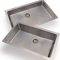 1 Compartment Fabricated Undermount Sinks