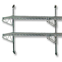 Wire Shelving Wall Mounted Posts