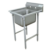 Advance Tabco 1 Compartment Scullery Sinks